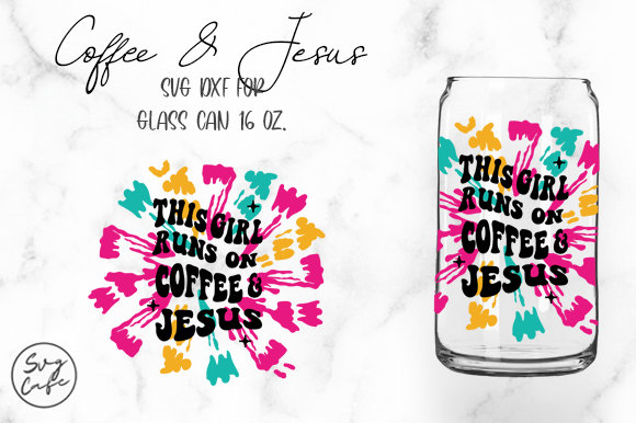 16oz. Glass Can Coffee and Jesus: A Crafts-Focused Brand Review