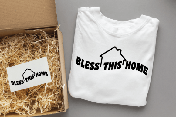Bless This Home, Christian SVG Designs for Crafts & Local Branding