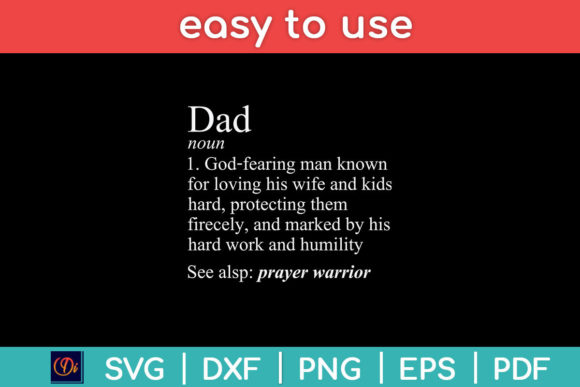 Christian Dad Definition Father's Day: Design Review