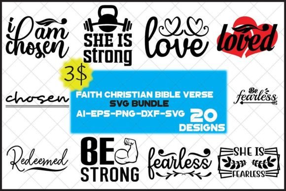 Faith Christian Bible Verse SVG Bundle: A Designer’s Review for Real Client Projects