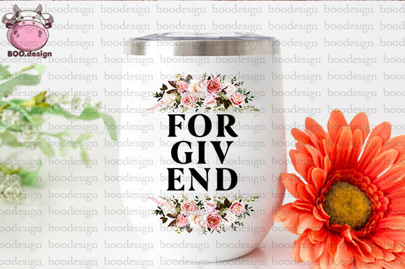 For Giv End Christian Quote Sublimation for Crafts