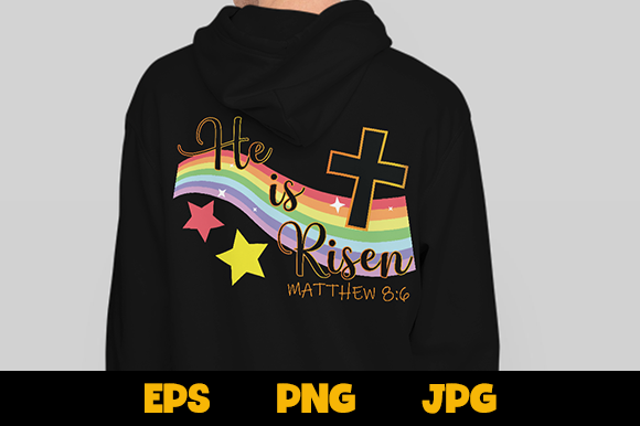 He is Risen Jesus Easter Crafts for Branding