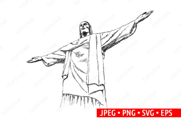 Jesus Christ the Redeemer Easter Clipart Illustrations Review