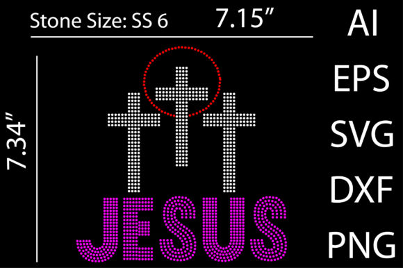 Jesus Rhinestone T Shirt Design: A Print Templates Review