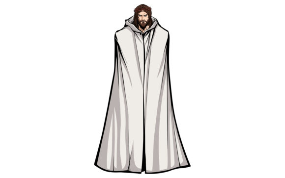 Jesus Standing Tall: Real Crafting with Illustrations