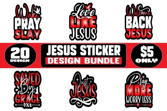 Jesus Sticker Design Bundle: Real Publishing Review for Bloggers & Content Creators