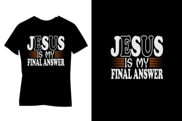 Jesus Typography T-shirt Design2022 Print Templates
