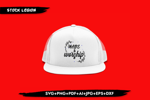 Made to Worship Christian SVG for Crafts and Real Client Design