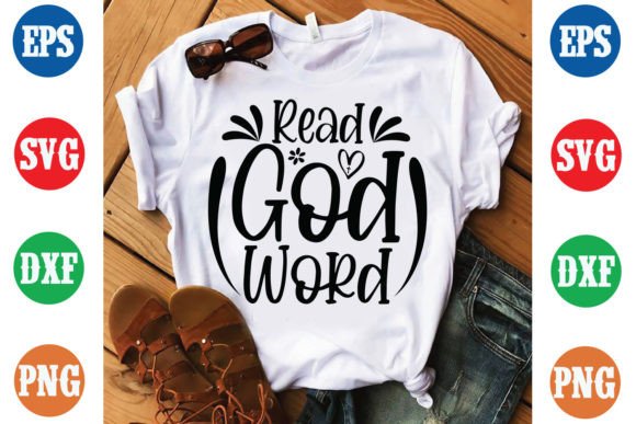 Read God Word Jesus and Bible Verse Print Templates